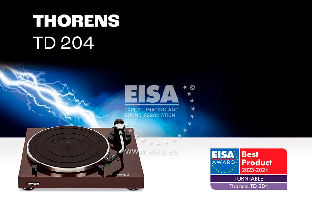 eisa awards 2023 2024 thorens td 204