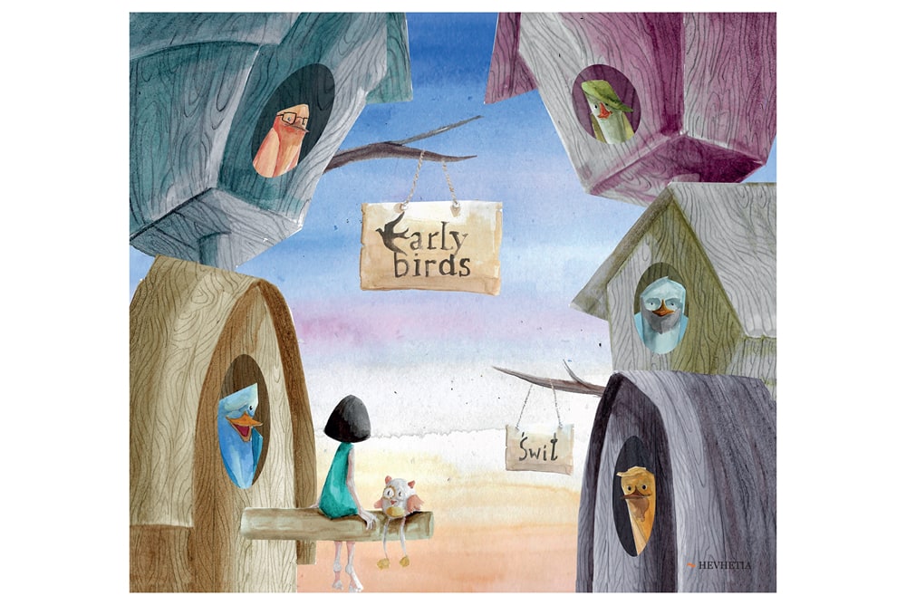 Home 13 Early birds swit titulka