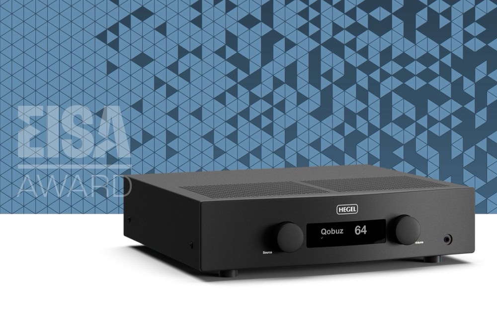 EISA Awards 2026-2027: Hegel, Thorens a Focal medzi ocenenými 1 Integrovaný zosilňovač Hegel H200, držiteľ ocenenia EISA 2026-2027